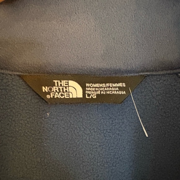 The North Face Flashdry Windwall Fleece Jacket. Blue and yellow. Women’s large. - Picture 7 of 11